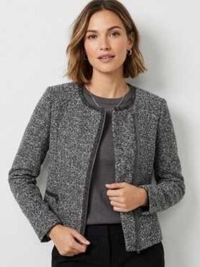 LOFT Grey Jacket Blazer